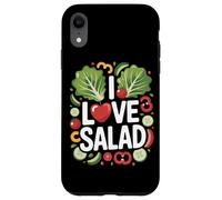 I Love Salad Verdure Fresche a Foglia Custodia per iPhone XR