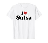 I Love Salsa Maglietta