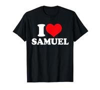 I Love Samuel, I Heart Samuel nome Maglietta