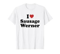 I Love Sausage Werner Maglietta
