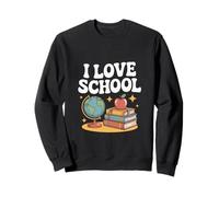 I Love School Globe Apple Books Apprendimento Felpa