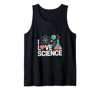 I Love Science Chimica Atomi Design Canotta