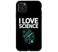I Love Science DNA Atomi Telescopio Design Custodia per iPhone 11 Pro Max