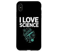 I Love Science DNA Atomi Telescopio Design Custodia per iPhone XS Max