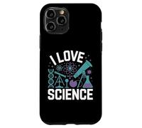 I Love Science DNA Microscopio Atomo Custodia per iPhone 11 Pro