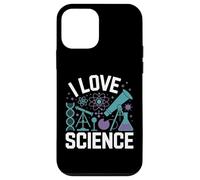 I Love Science DNA Microscopio Atomo Custodia per iPhone 12 mini