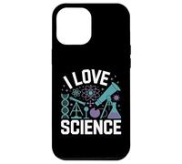 I Love Science DNA Microscopio Atomo Custodia per iPhone 12 Pro Max