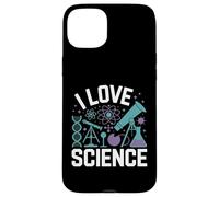 I Love Science DNA Microscopio Atomo Custodia per iPhone 15 Plus