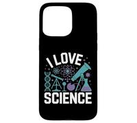 I Love Science DNA Microscopio Atomo Custodia per iPhone 15 Pro Max