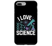I Love Science DNA Microscopio Atomo Custodia per iPhone 7 Plus/8 Plus