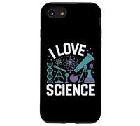 I Love Science DNA Microscopio Atomo Custodia per iPhone SE (2020) / 7/8