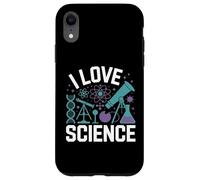 I Love Science DNA Microscopio Atomo Custodia per iPhone XR