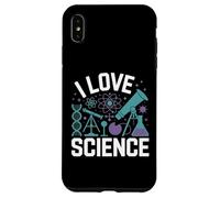 I Love Science DNA Microscopio Atomo Custodia per iPhone XS Max