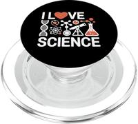 I Love Science DNA Molecola Chimica PopSockets PopGrip per MagSafe