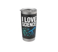 I Love Science - Telescopio per molecole di DNA Bicchiere termico in acciaio inox doppia parete
