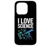 I Love Science - Telescopio per molecole di DNA Custodia per iPhone 15 Pro
