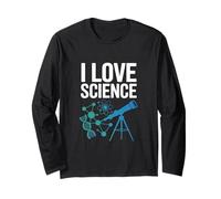 I Love Science - Telescopio per molecole di Dna Maglia a Manica