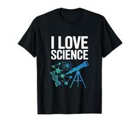 I Love Science - Telescopio per molecole di Dna Maglietta