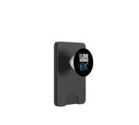 I Love Science - Telescopio per molecole di DNA PopSockets PopWallet per MagSafe