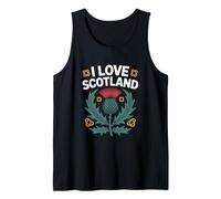 I Love Scotland Cardo Scottish Heritage Canotta