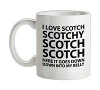 I Love Scozzese Scotchy Scozzese Mug - Anchorman 2 - Will Ferrell