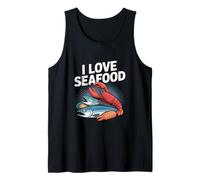 I Love Seafood - Aragosta a forma di pesce Canotta