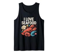 I Love Seafood Crostacei Vita Marina Canotta