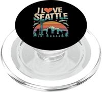 I love seattle, spazio, ago, orizzonte PopSockets PopGrip per MagSafe