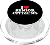 I Love Senior Citizens PopSockets PopGrip per MagSafe