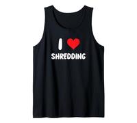 I Love Shredding - Documento sui registri dei rischi di Audit di conformità a Distruggere Canotta