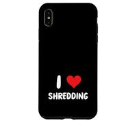 I Love Shredding - Documento sui registri dei rischi di audit di conformità a distruggere Custodia per iPhone XS Max