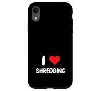 I Love Shredding - Documento sui registri dei rischi di audit di conformità a distruggere Custodia per iPhone XR