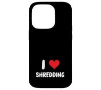 I Love Shredding - Documento sui registri dei rischi di audit di conformità a distruggere Custodia per iPhone 14 Pro
