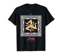 I Love Sicily, Sicily Italy Illustration Graphic Designs Maglietta
