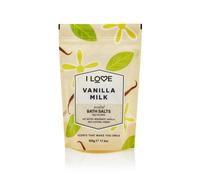 I Love Vanilla Milk Scented Bath Salts, With 99% Naturally Derived Ingredients Including ACB Bio-Water Bamboo, Lightly Fragranced Leaving Skin Feeling Silky & Smooth, Vegan-Friendly - 500 g