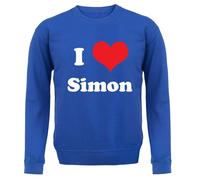 I Love Simon - Bambini Felpa con Cappuccio/Maglione - TV Show Bgt Cowell Talent