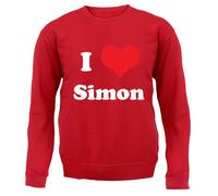 I Love Simon - Bambini Felpa con Cappuccio/Maglione - TV Show Bgt Cowell Talent
