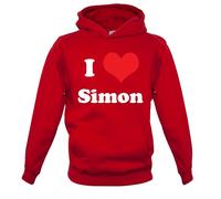 I Love Simon - Bambini Felpa con Cappuccio/Maglione - TV Show Bgt Cowell Talent