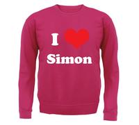 I Love Simon - Bambini Felpa con Cappuccio/Maglione - TV Show Bgt Cowell Talent