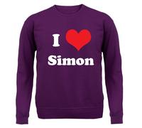 I Love Simon - Bambini Felpa con Cappuccio/Maglione - TV Show Bgt Cowell Talent