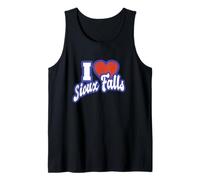 I Love Sioux Falls Dakota del Sud Canotta
