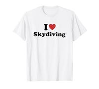 I Love Skydiving Maglietta