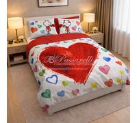 I Love Sleeping Completo Lenzuola copriletto YOU AND ME 2502B80