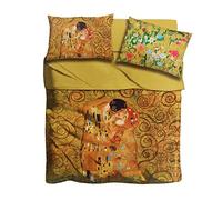 I Love Sleeping Completo Lenzuola Il Bacio di Klimt Digitale Matrimoniale Q951