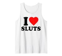 I Love Sluts · I Heart Sluts Y2k Canotta