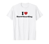 I Love Snowboarding Maglietta