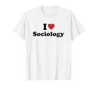 I Love Sociology Maglietta