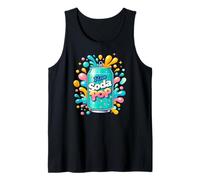 I Love Soda Pop Kids Matching Summer Refresh Beverage Anime Canotta