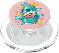 I Love Soda Pop Kids Matching Summer Refresh Beverage Anime PopSockets PopGrip per MagSafe