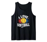 I Love Softball - Pallina Gialla Canotta